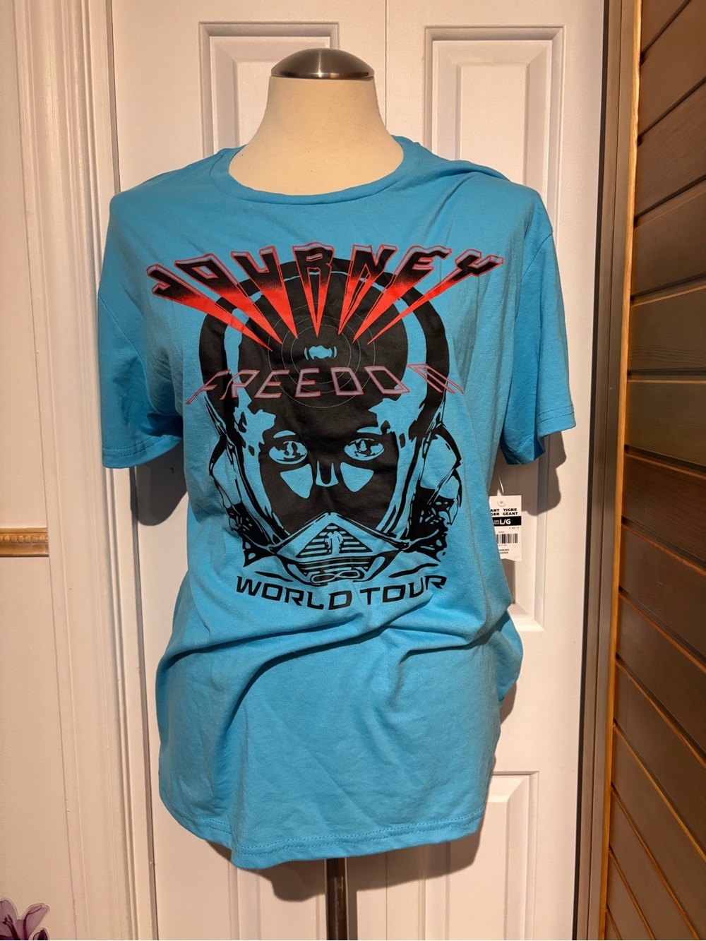 NWOT Freedom Journey Graphic Tee - Turquoise